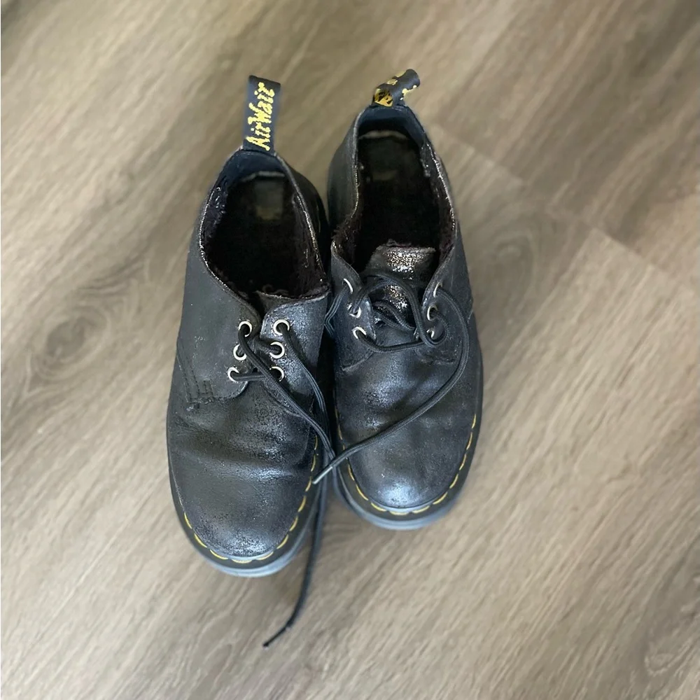 Dr. Martens 1461 Lace Platform Shoes